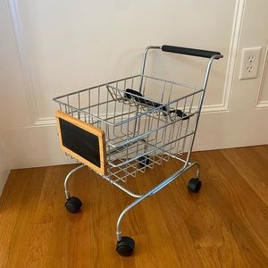 Pottery Barn Kids toy shopping cart